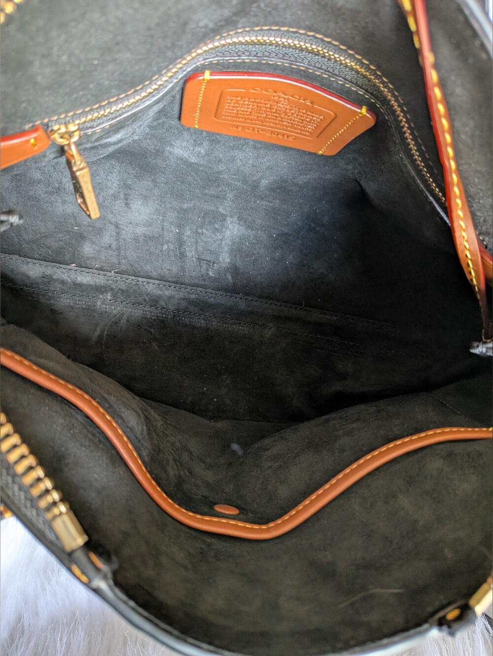 Coach Ultra Rare Limited Edition Outlaw Patchwork Satchel - Picture 13 of 16